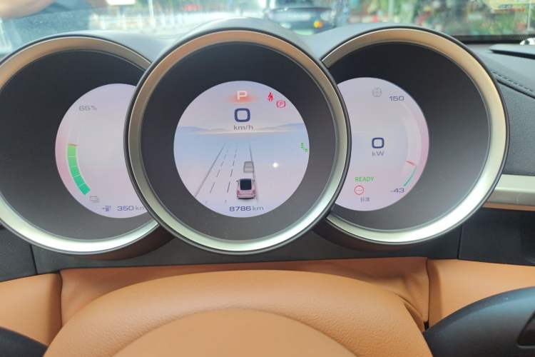 Used ORA Lightning Cat 2022 555 km Luxury Edition Instrument Cluster