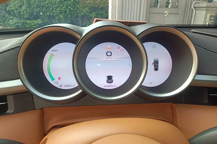 Used ORA Lightning Cat 2022 555 km Luxury Edition Instrument Cluster