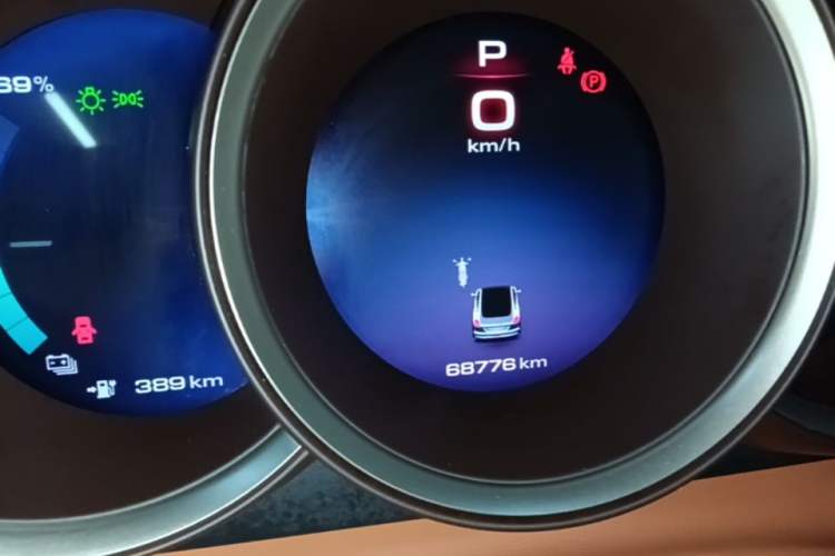Used ORA Lightning Cat 2022 555 km Luxury Edition Instrument Cluster