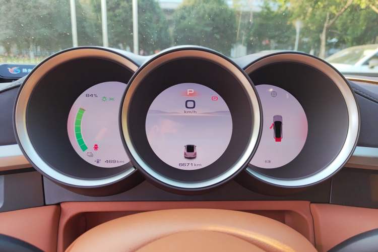Used ORA Lightning Cat 2022 555 km Luxury Edition Instrument Cluster