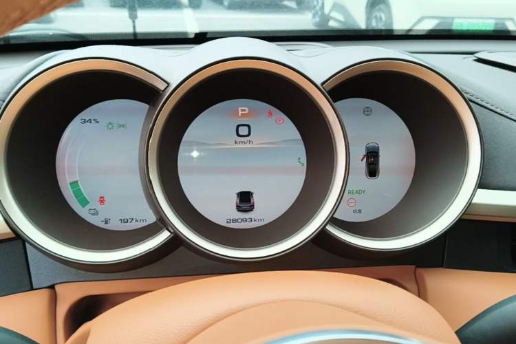 Used ORA Lightning Cat 2022 555 km Luxury Edition Instrument Cluster