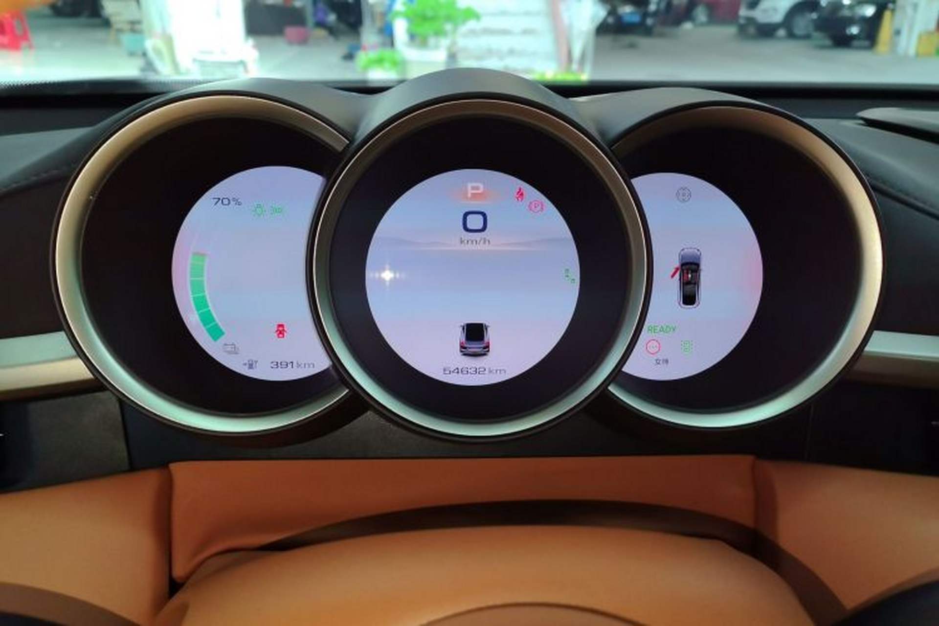Used ORA Lightning Cat 2022 555 km Luxury Edition Instrument Cluster