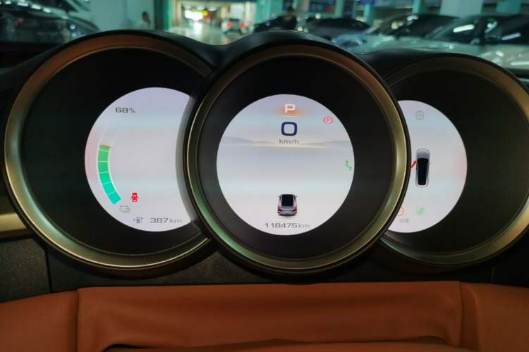 Used ORA Lightning Cat 2022 555 km Luxury Edition Instrument Cluster