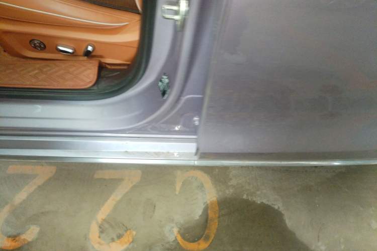 Used ORA Lightning Cat 2022 555 km Luxury Edition Left Side Sill