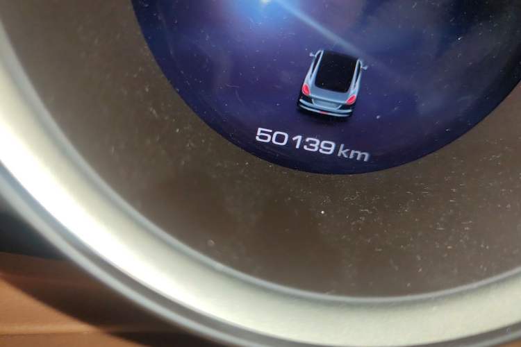 Used ORA Lightning Cat 2022 555 km Luxury Edition Odometer Close Up