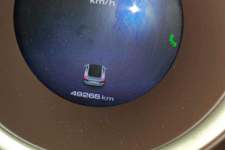Used ORA Lightning Cat 2022 555 km Luxury Edition Odometer Close Up