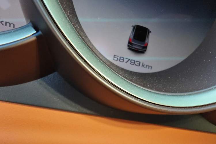 Used ORA Lightning Cat 2022 555 km Luxury Edition Odometer Close Up
