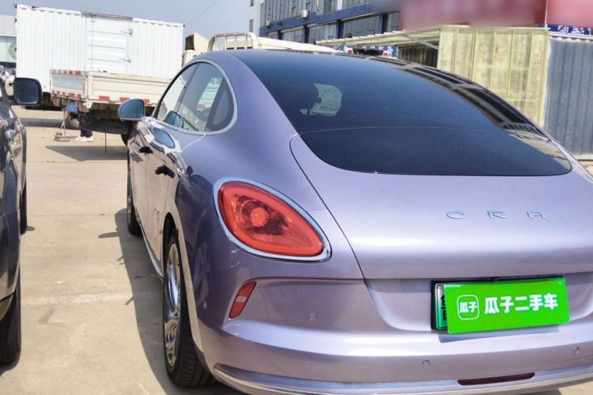 Used ORA Lightning Cat 2022 555 km Luxury Edition Rear Left 45 Deg