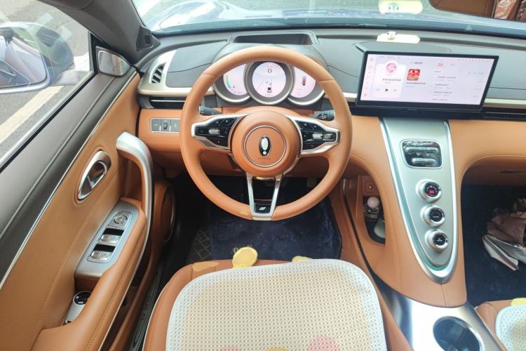 Used ORA Lightning Cat 2022 555 km Luxury Edition Steering Wheel