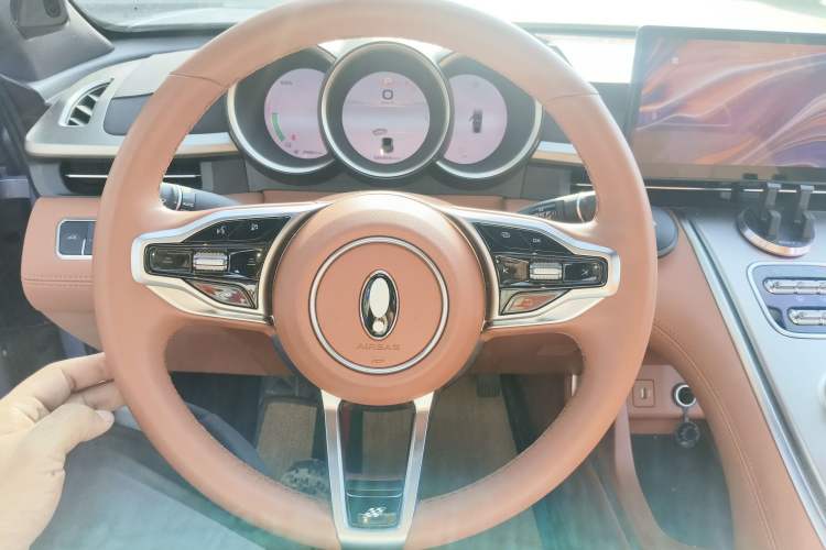 Used ORA Lightning Cat 2022 555 km Luxury Edition Steering Wheel