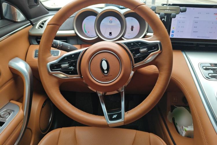 Used ORA Lightning Cat 2022 555 km Luxury Edition Steering Wheel