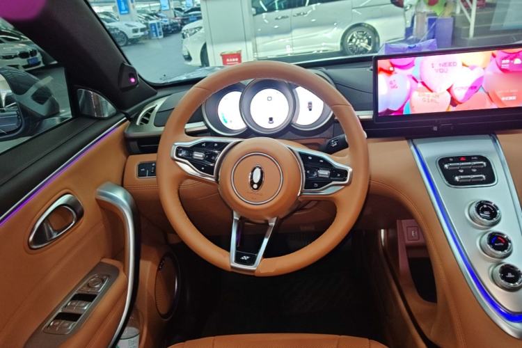 Used ORA Lightning Cat 2022 555 km Luxury Edition Steering Wheel