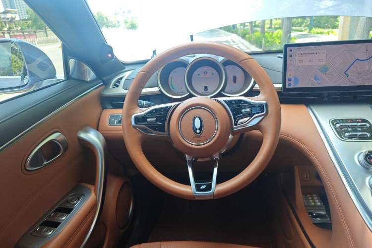 Used ORA Lightning Cat 2022 555 km Luxury Edition Steering Wheel