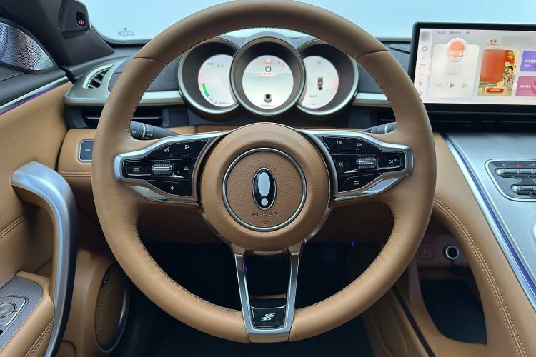 Used ORA Lightning Cat 2022 555 km Luxury Edition Steering Wheel