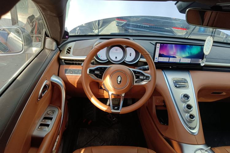 Used ORA Lightning Cat 2022 555 km Luxury Edition Steering Wheel
