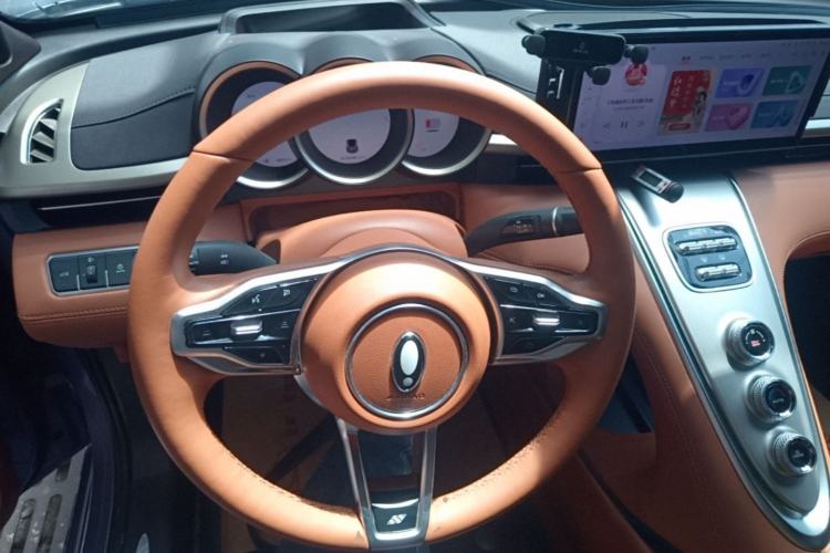 Used ORA Lightning Cat 2022 555 km Luxury Edition Steering Wheel