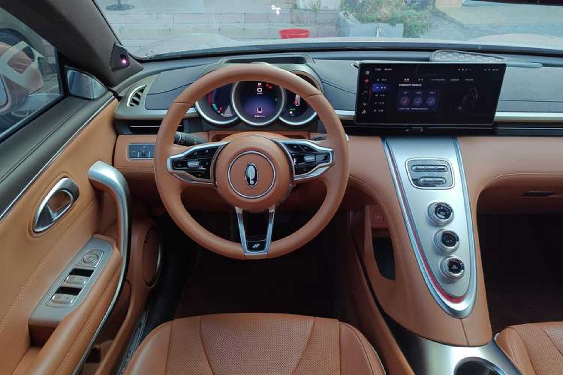 Used ORA Lightning Cat 2022 555 km Luxury Edition Steering Wheel