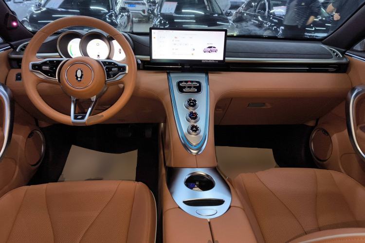 Used ORA Lightning Cat 2022 555 km Luxury Edition Center Console