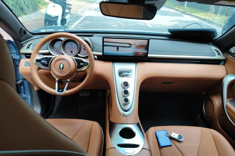 Used ORA Lightning Cat 2022 555 km Luxury Edition Center Console