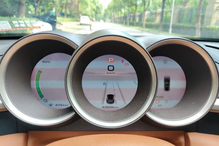 Used ORA Lightning Cat 2022 555 km Luxury Edition Instrument Cluster