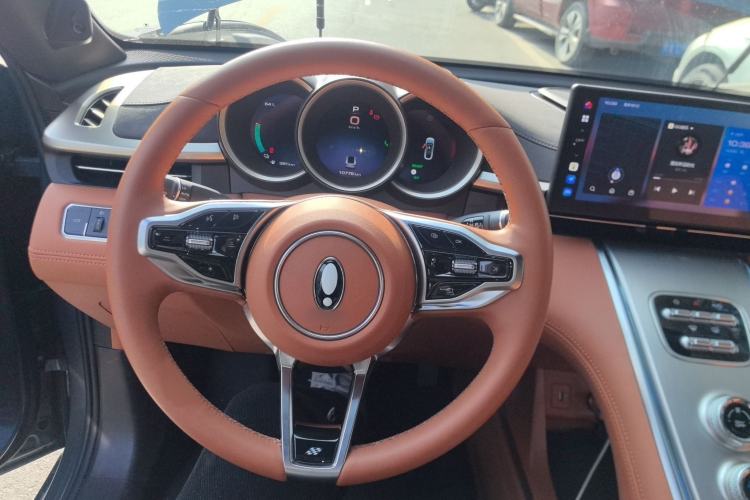 Used ORA Lightning Cat 2022 555 km Luxury Edition Steering Wheel