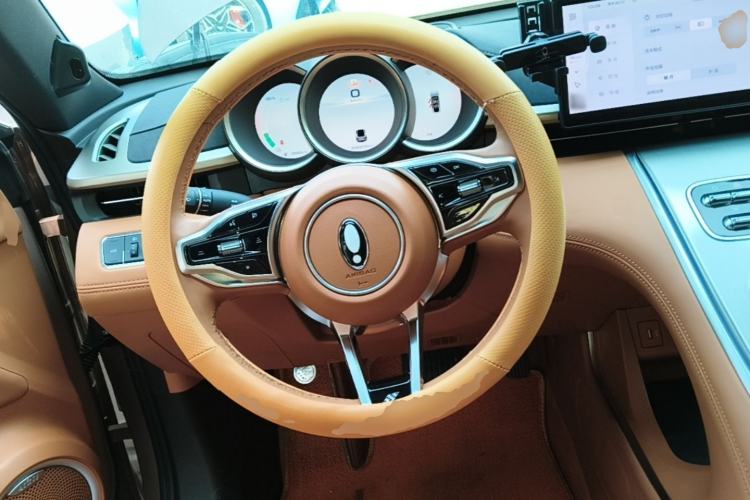 Used ORA Lightning Cat 2022 555 km Luxury Edition Steering Wheel