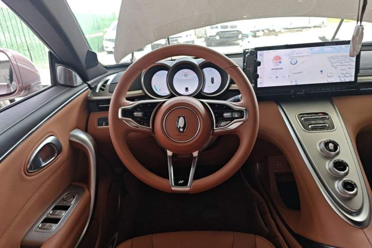 Used ORA Lightning Cat 2022 555 km Luxury Edition Steering Wheel