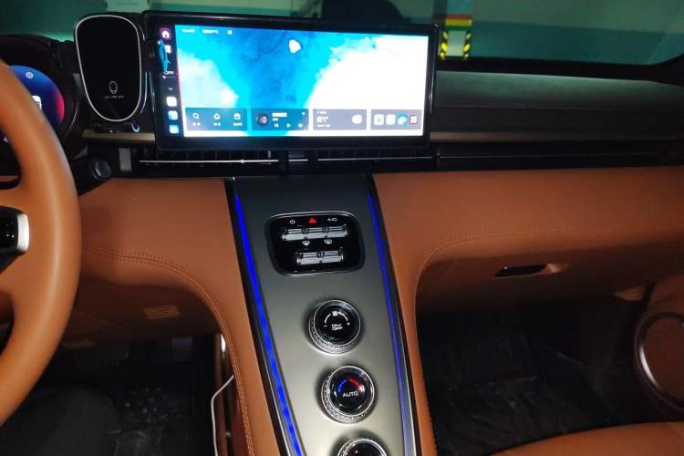 Used ORA Lightning Cat 2022 555 km Luxury Edition Audio And AC Panel