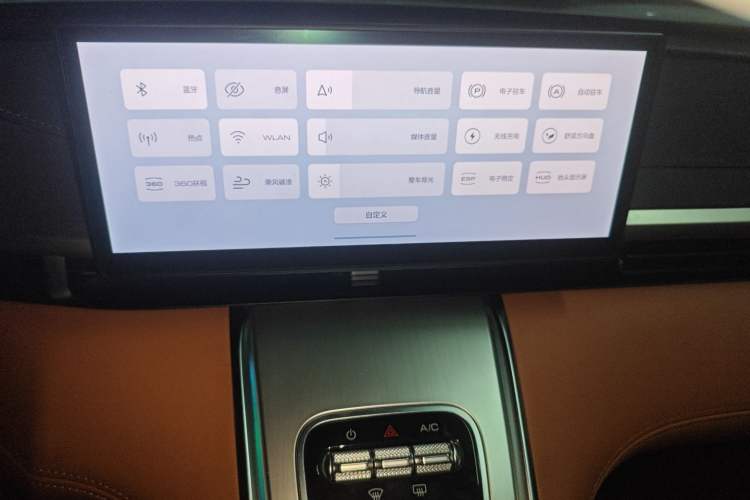 Used ORA Lightning Cat 2022 555 km Luxury Edition Audio And AC Panel