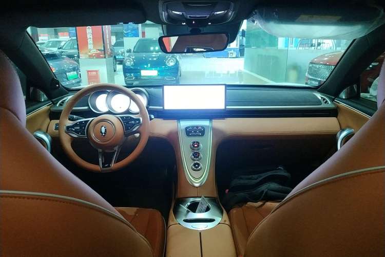 Used ORA Lightning Cat 2022 555 km Luxury Edition Center Console