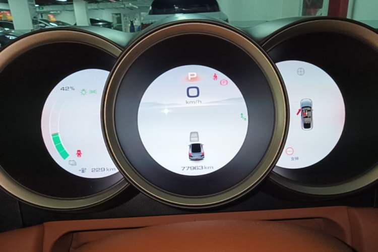 Used ORA Lightning Cat 2022 555 km Luxury Edition Instrument Cluster