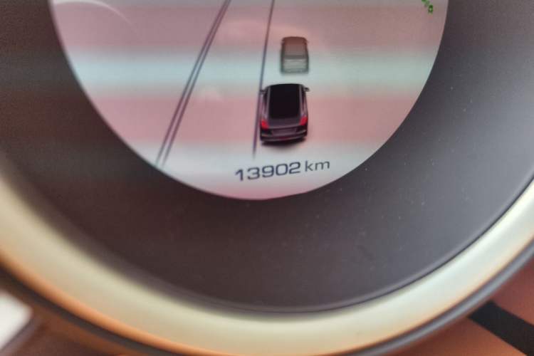 Used ORA Lightning Cat 2022 555 km Luxury Edition Odometer Close Up