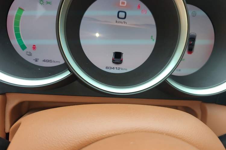 Used ORA Lightning Cat 2022 555 km Luxury Edition Odometer Close Up