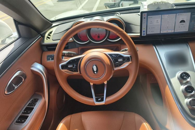 Used ORA Lightning Cat 2022 555 km Luxury Edition Steering Wheel