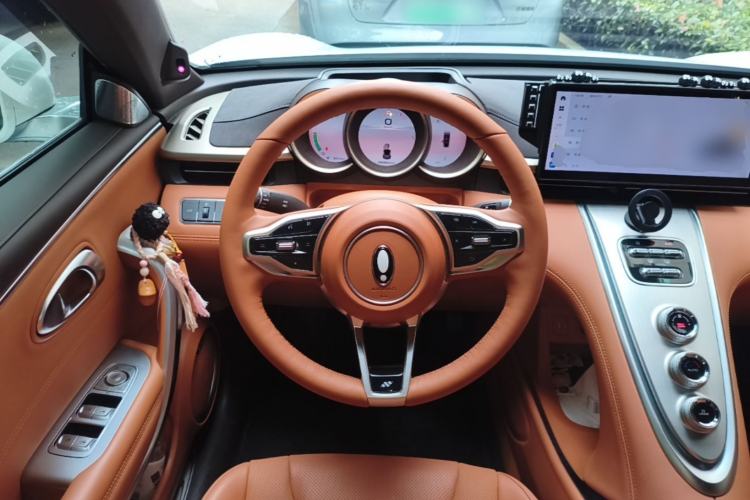 Used ORA Lightning Cat 2022 555 km Luxury Edition Steering Wheel