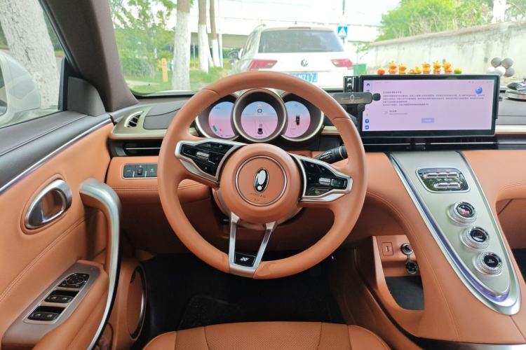 Used ORA Lightning Cat 2022 555 km Luxury Edition Steering Wheel