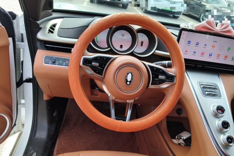 Used ORA Lightning Cat 2022 555 km Luxury Edition Steering Wheel