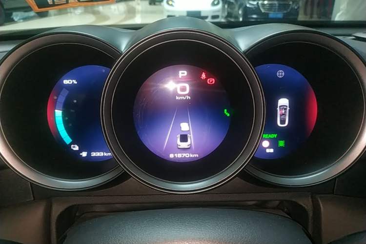 Used ORA Lightning Cat 2024 Dark Night Edition 555km Prestige Version Instrument Cluster