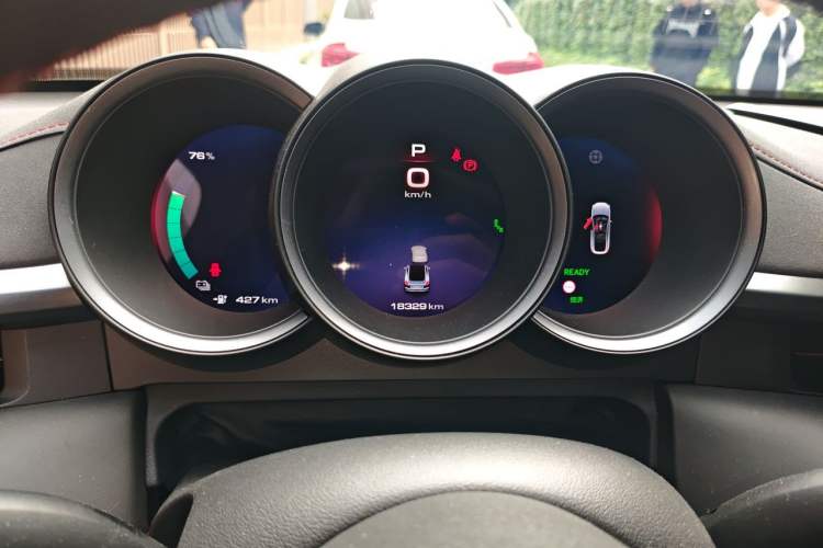 Used ORA Lightning Cat 2024 Dark Night Edition 555km Prestige Version Instrument Cluster