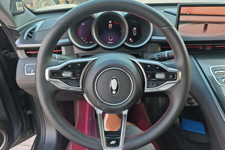 Used ORA Lightning Cat 2024 Dark Night Edition 555km Prestige Version Steering Wheel