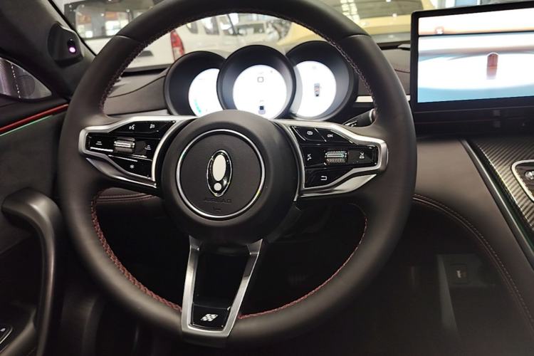 Used ORA Lightning Cat 2024 Dark Night Edition 555km Prestige Version Steering Wheel