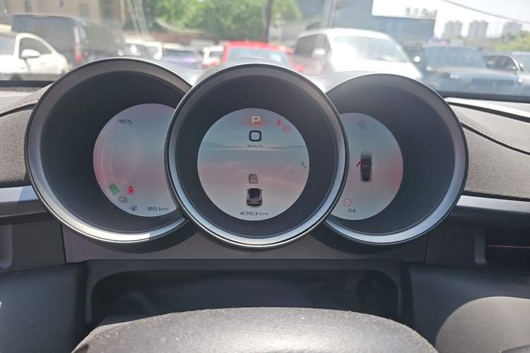 Used ORA Lightning Cat 2024 Dark Night Edition 555km Prestige Version Instrument Cluster