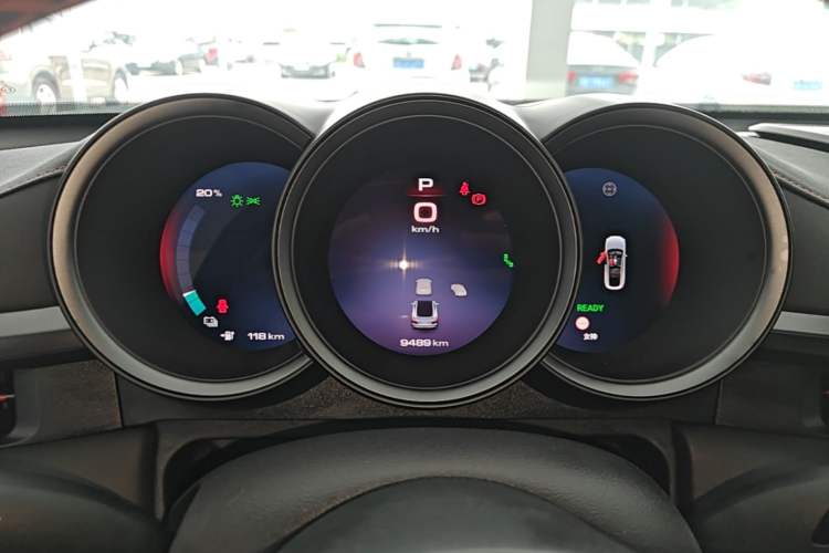 Used ORA Lightning Cat 2024 Dark Night Edition 555km Prestige Version Instrument Cluster