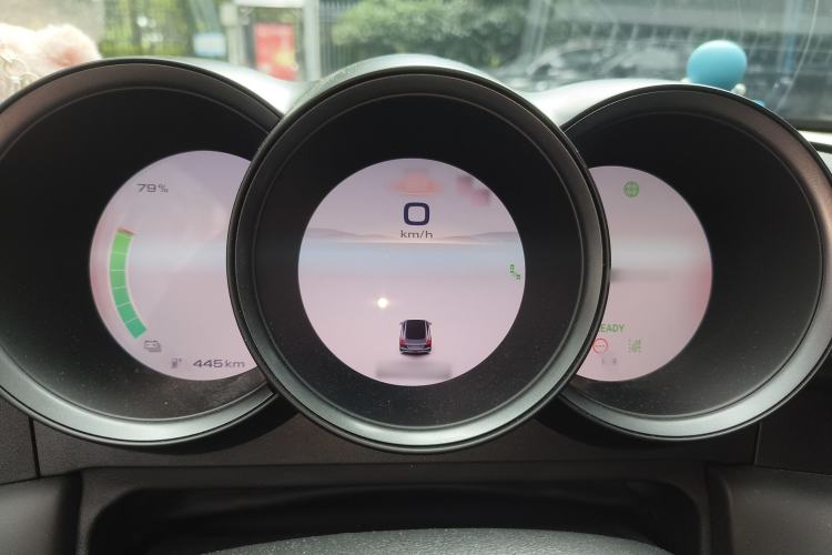 Used ORA Lightning Cat 2024 Dark Night Edition 555km Prestige Version Instrument Cluster