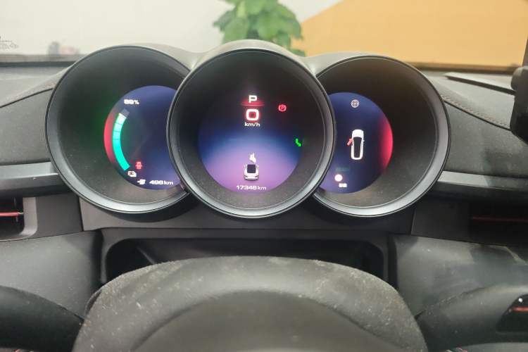Used ORA Lightning Cat 2024 Dark Night Edition 555km Prestige Version Instrument Cluster
