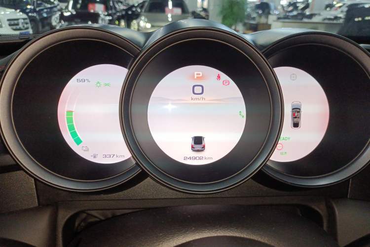 Used ORA Lightning Cat 2024 Dark Night Edition 555km Prestige Version Instrument Cluster