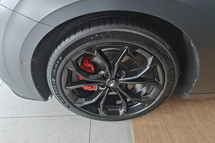 Used ORA Lightning Cat 2024 Dark Night Edition 555km Prestige Version Left Front Wheel Hub