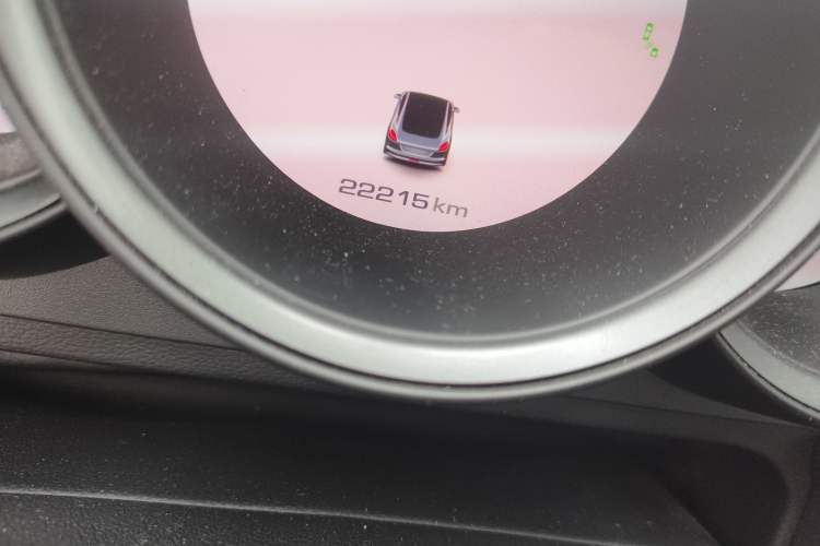 Used ORA Lightning Cat 2024 Dark Night Edition 555km Prestige Version Odometer Close Up