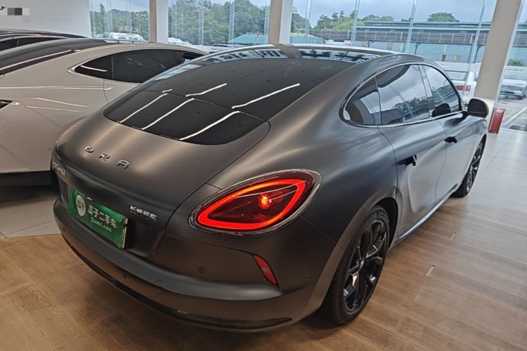 Used ORA Lightning Cat 2024 Dark Night Edition 555km Prestige Version Rear Right 45 Deg
