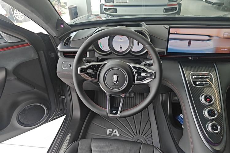 Used ORA Lightning Cat 2024 Dark Night Edition 555km Prestige Version Steering Wheel